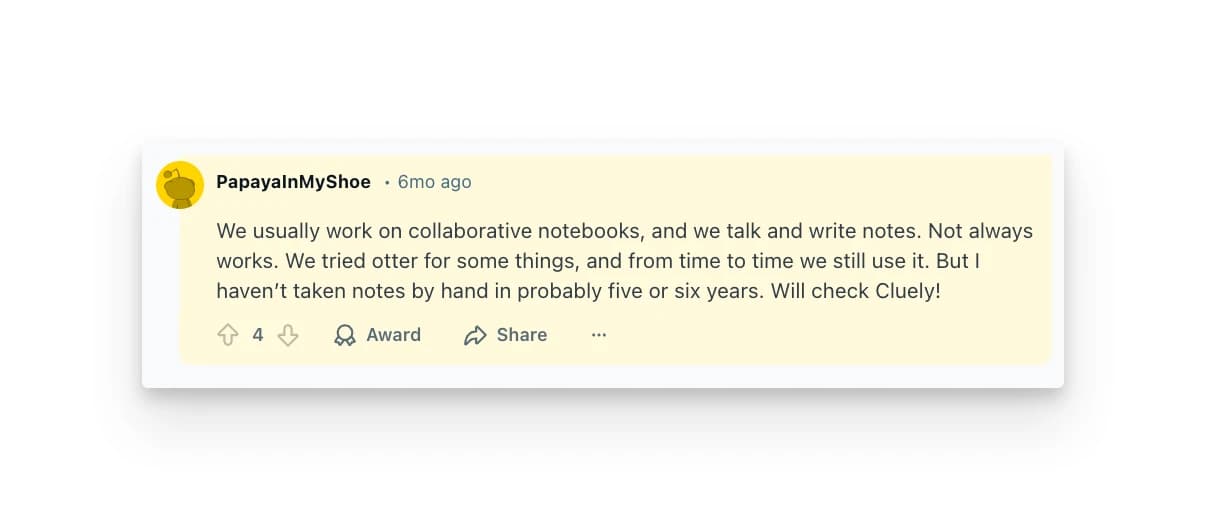 Otter AI Customer Review Reddit