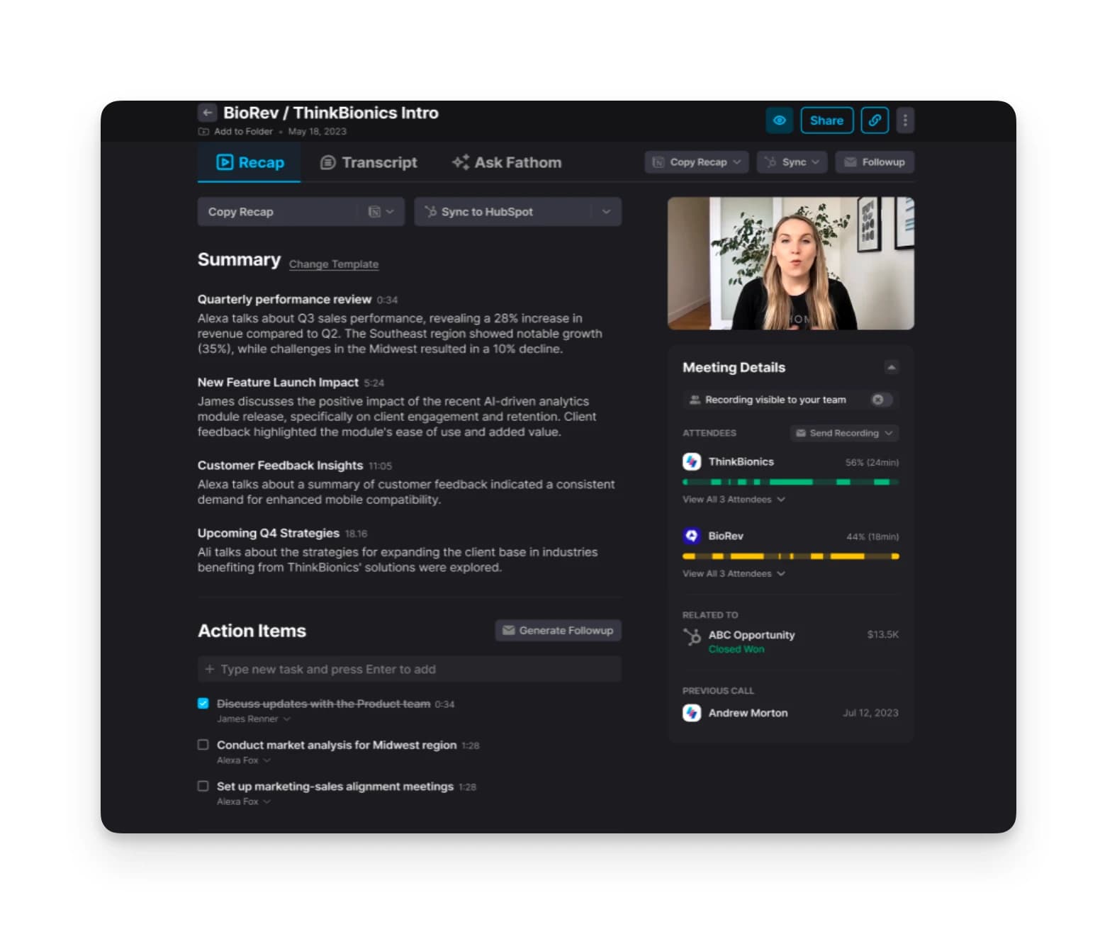 Fathom UI
