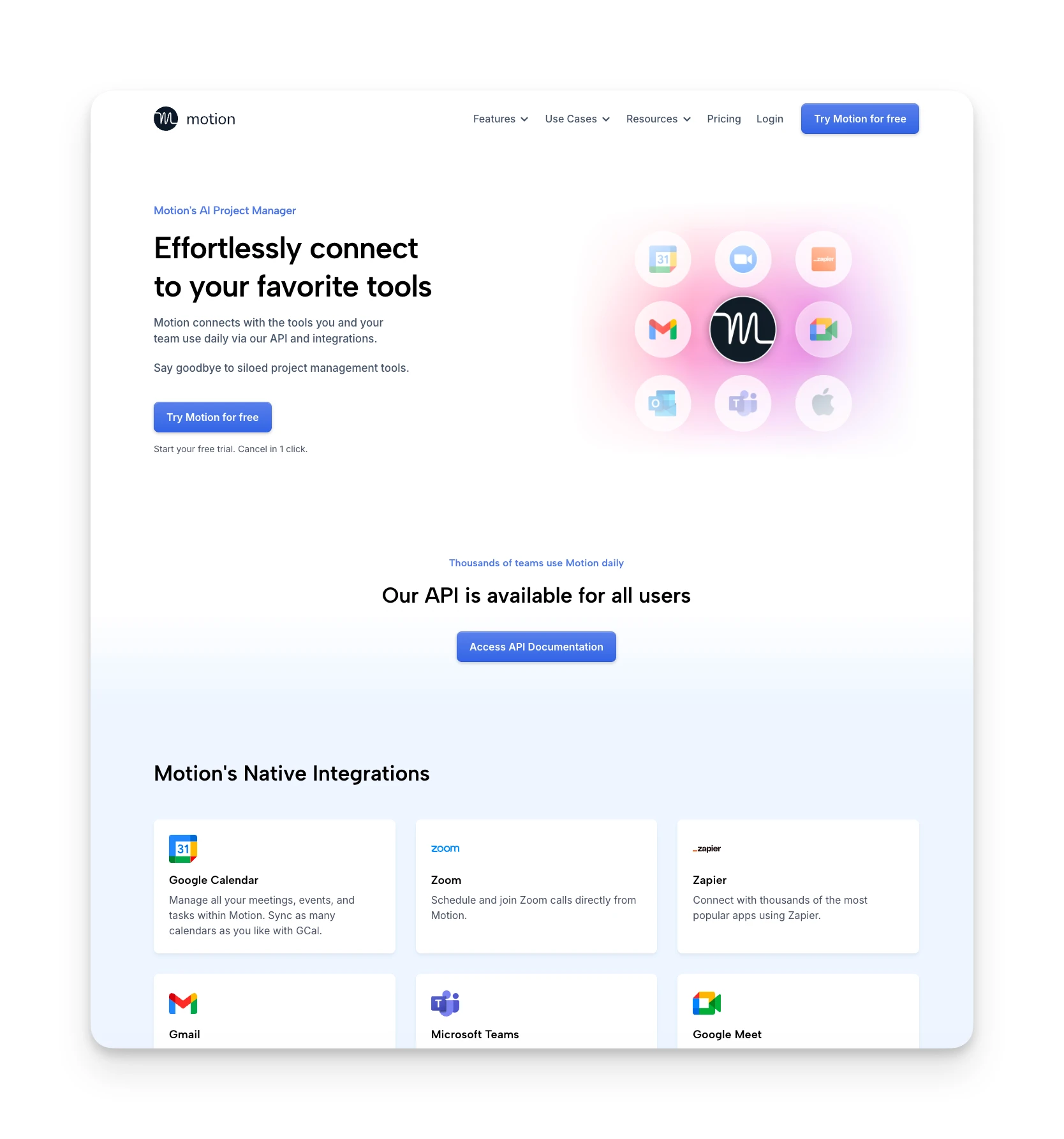 Motion Integrations