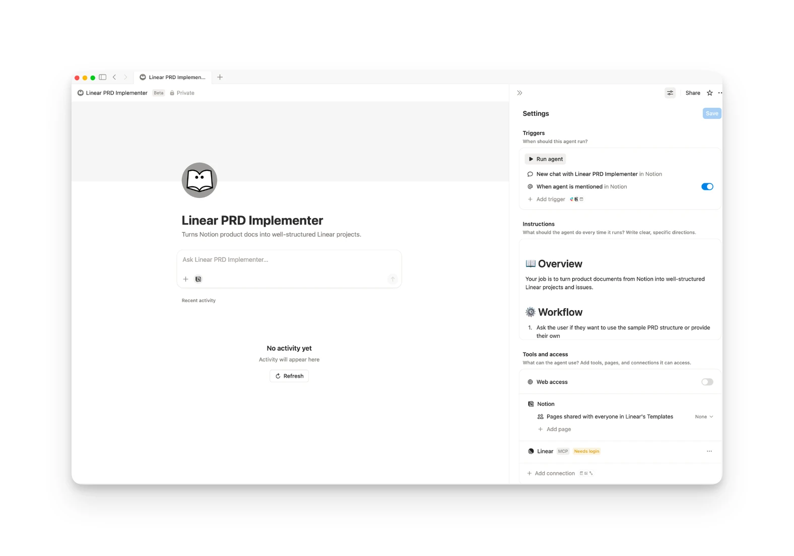 Notion Editor