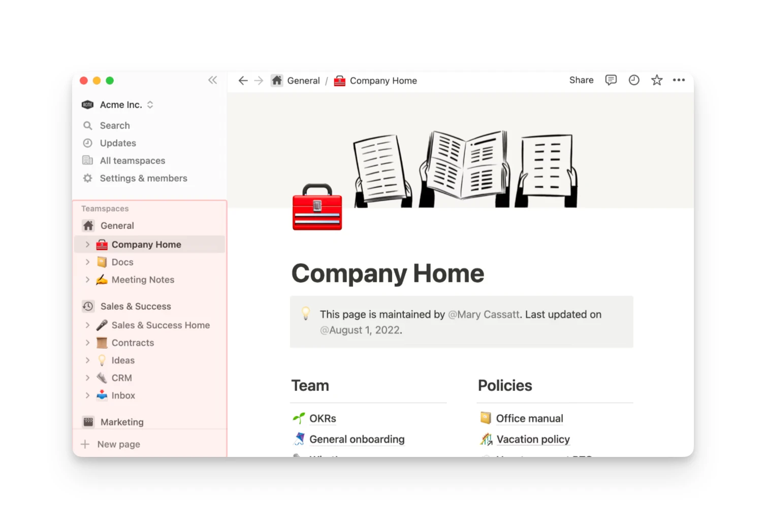 Notion Comments and Sharing