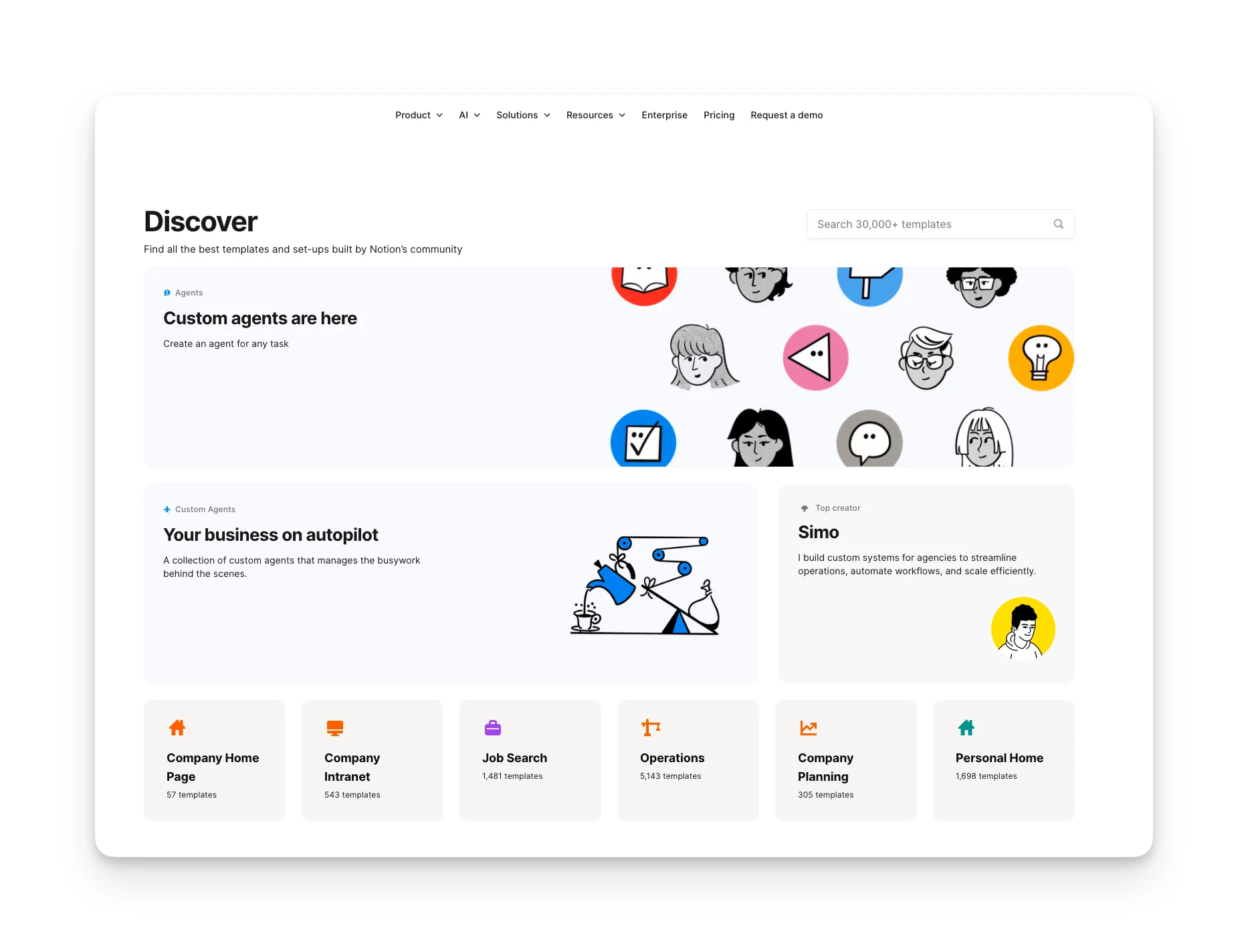Notion templates